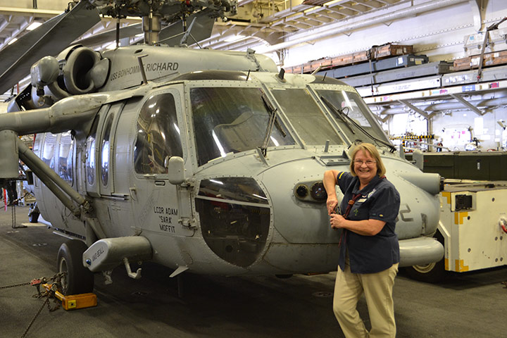 Scout with 31st Marine Exhibition Helicopter