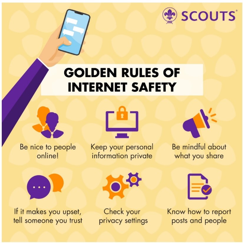 Youth Program Golden Rule Of Internet Safety Scouts Queensland
