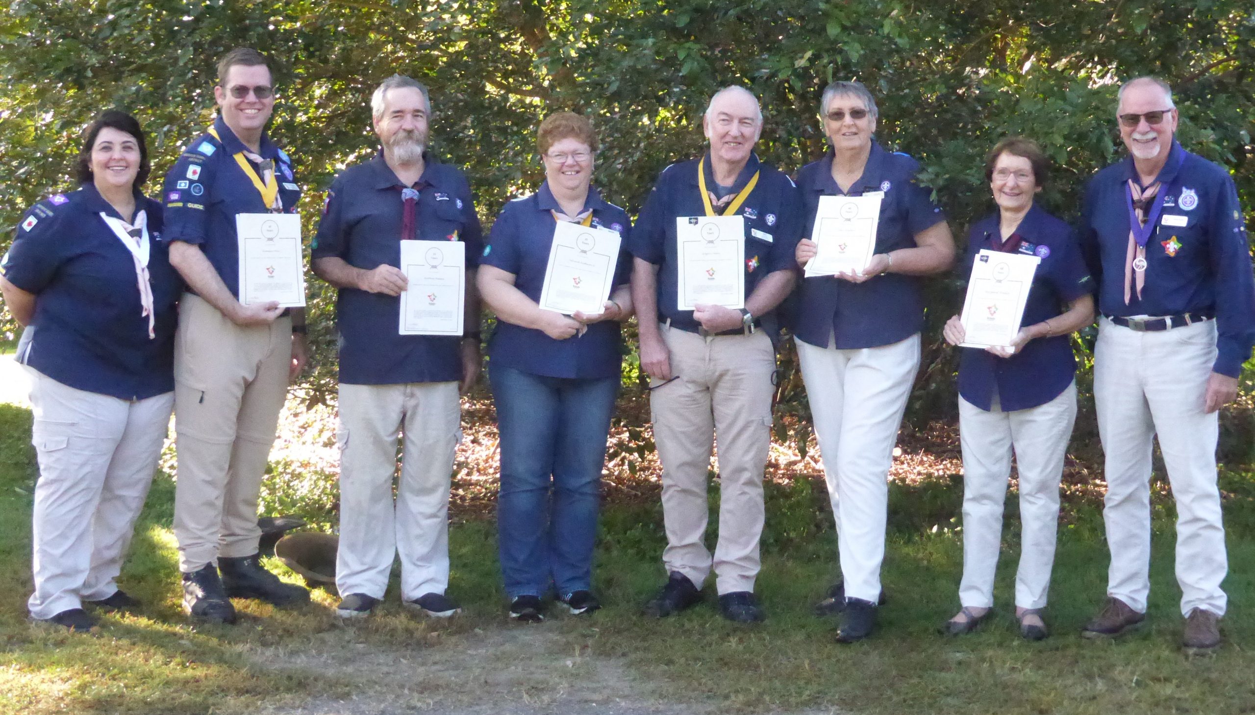 Chief Commissioner visits Mackay Scouts Queensland