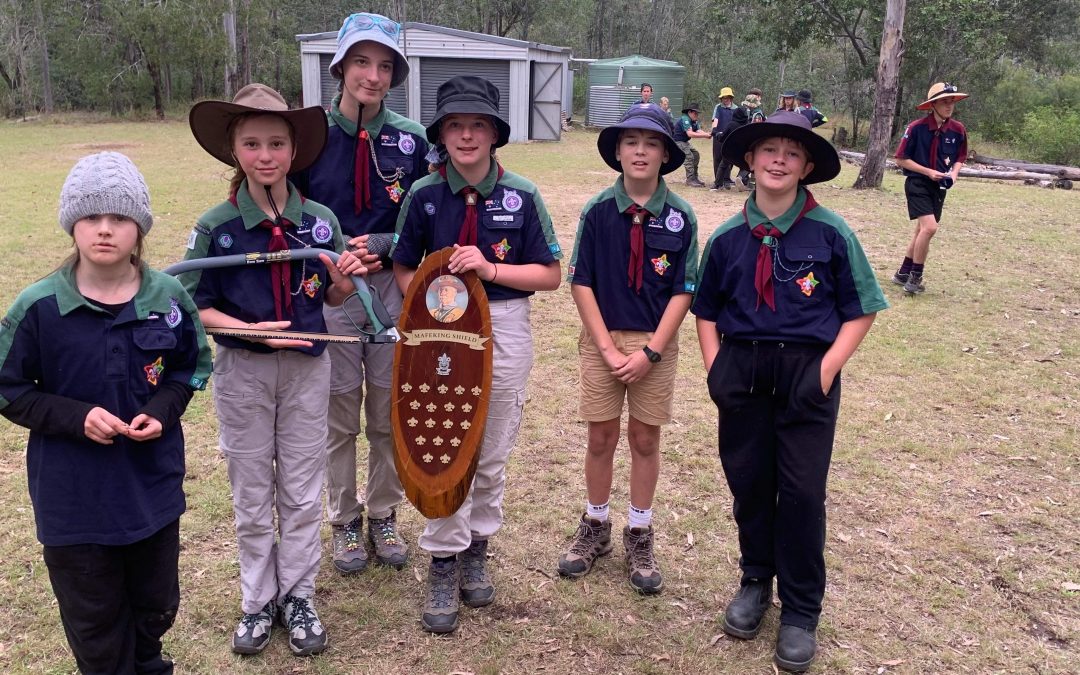 Moore Park Beach Scout Group won the Mafeking Shield